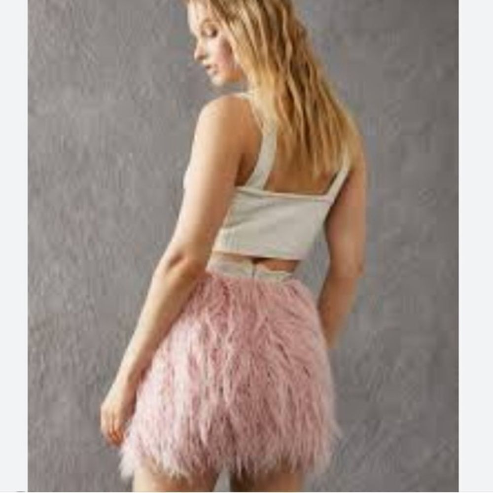 Free People Party Time Mini Skirt/ size M - Picture 3 of 11